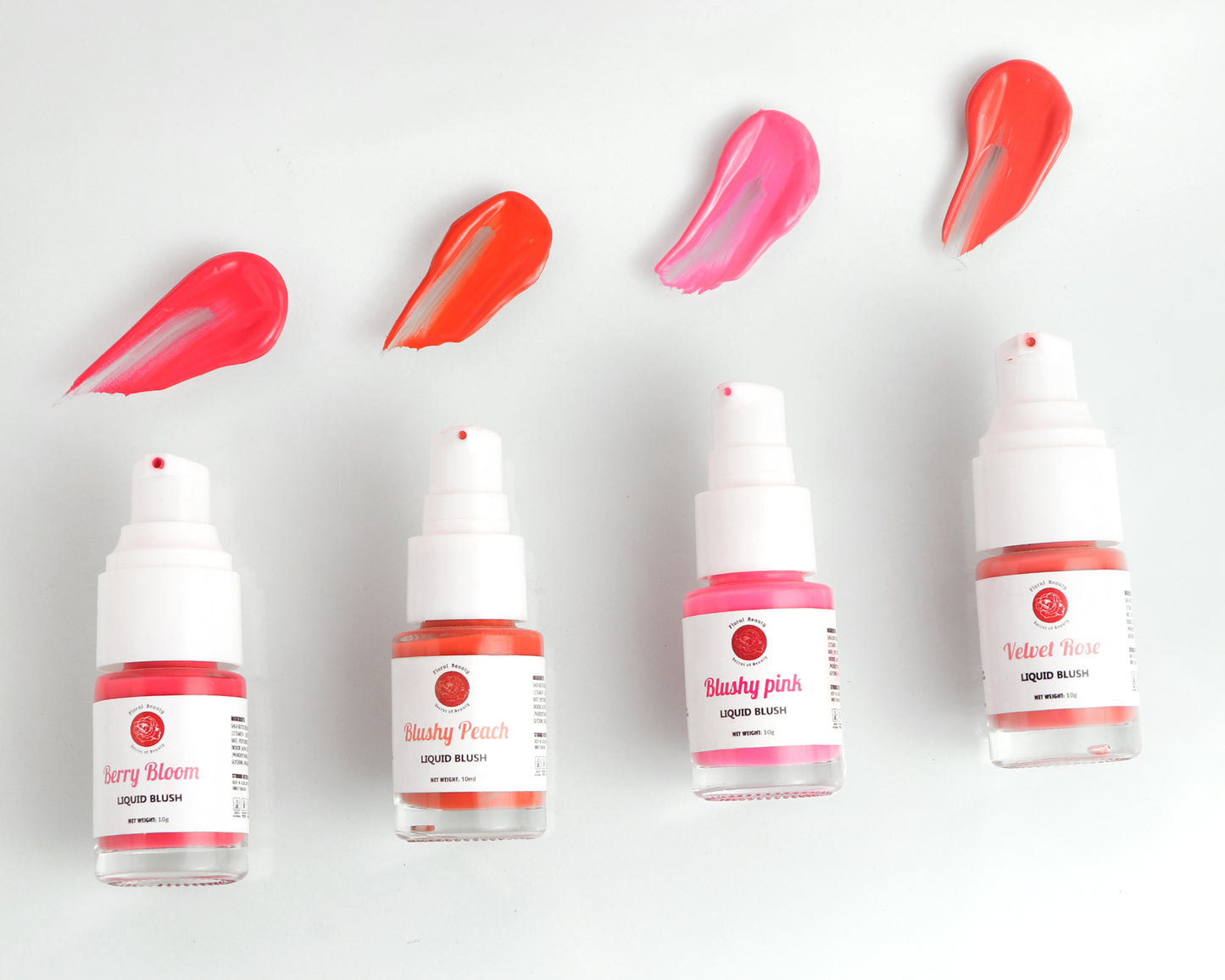 Bundle of 4 Liquid Blushes