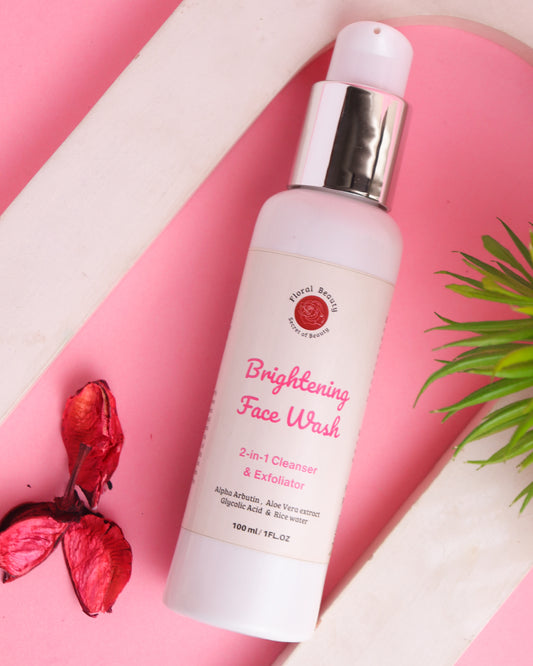 Brightening facewash