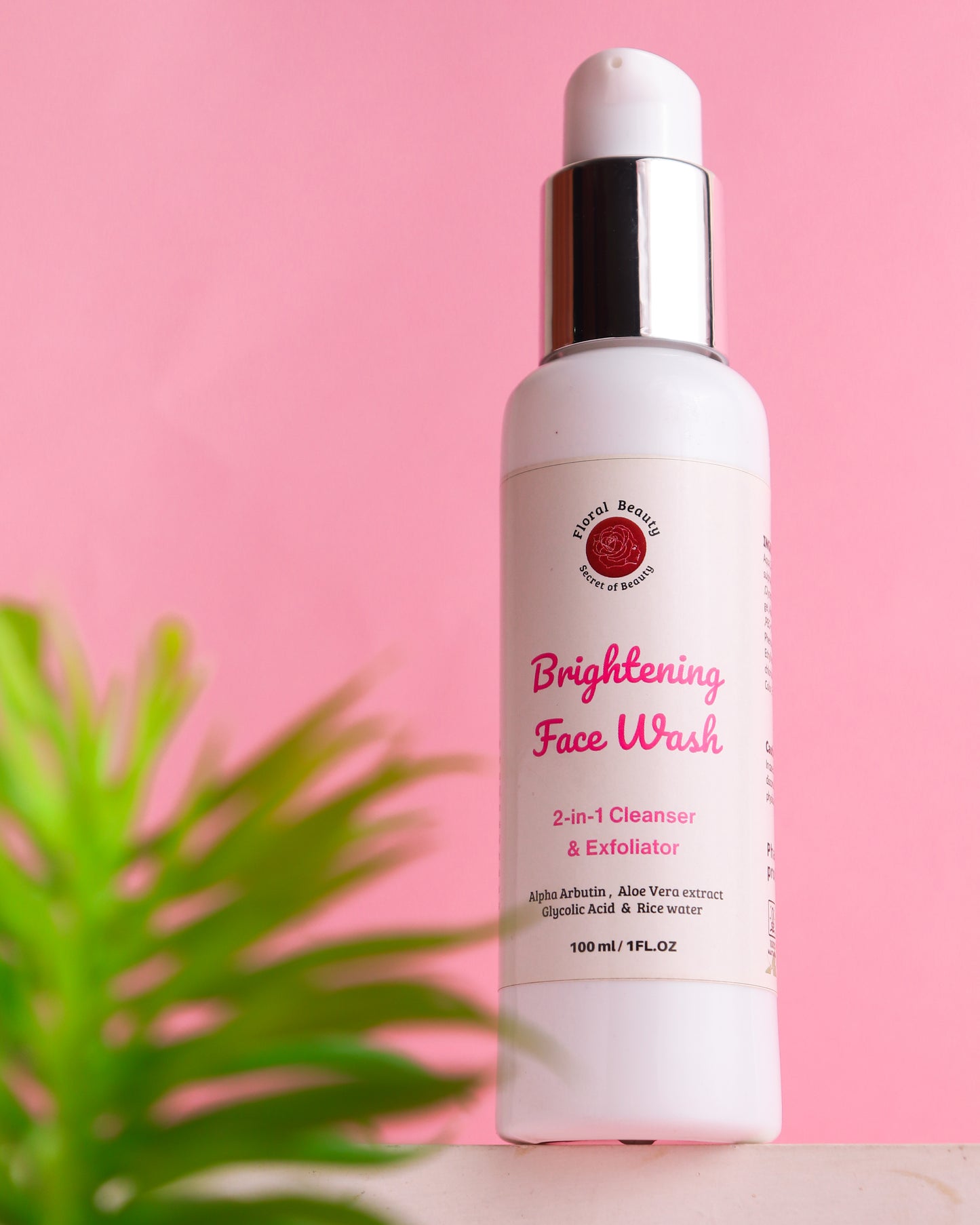 Brightening facewash